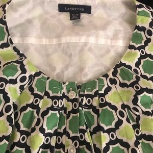 Lands End sleeveless top